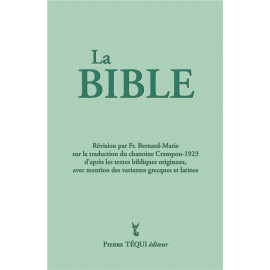 La Bible Intégrale - Couverture verte