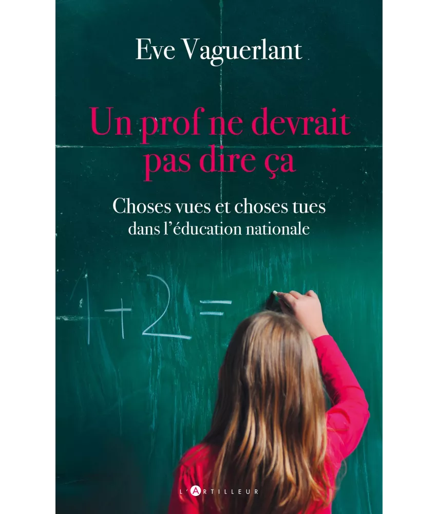 Un prof ne devrait pas dire ça