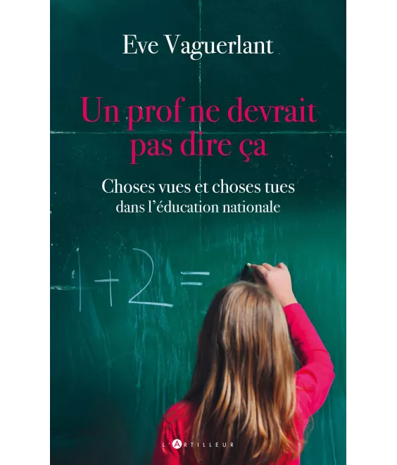 Un prof ne devrait pas dire ça