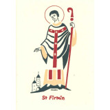 Saint Firmin - Carte double