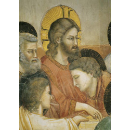 Giotto 1266-1337 - Saint jean reposant sur le coeur du Christ - N°443