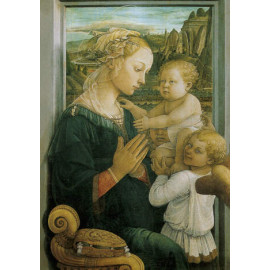 Fra Filippo Lippi 1406-1469 - La Vierge et l'Enfant - N°445
