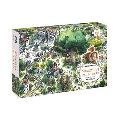 Mémoires de la forêt - Maxi puzzle de 500 pièces