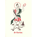 Saint Florian - Carte double