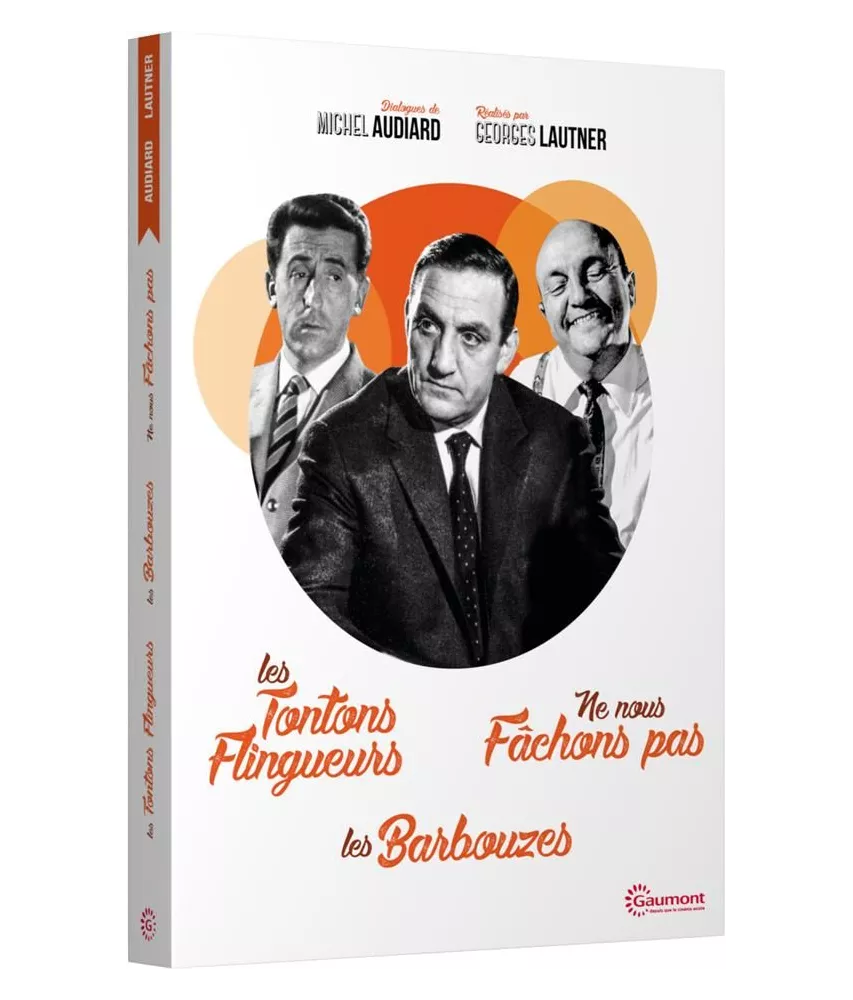 Georges Lautner - Les Tontons flingueurs - Ne nous fâchons pas - Les Barbouzes - COffret3607483230503