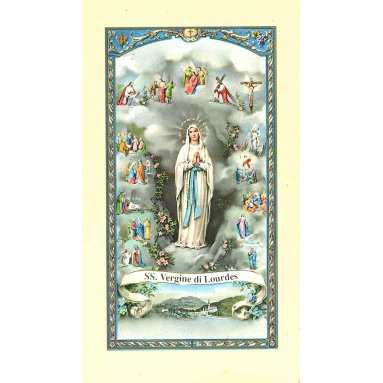 Notre-Dame de Lourdes priez pour nous - 744 - IG5
