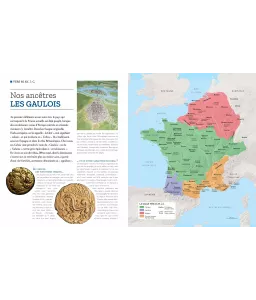 Didier Chirat - L'Histoire de France par les cartes