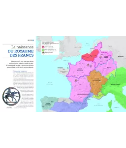 Didier Chirat - L'Histoire de France par les cartes