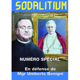 En défense de Mgr Umberto Benigni - Numéro spécial