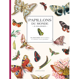 Isabelle Jeuge-Maynart - Papillons du monde à colorier - Planches détachables à colorier ou à peindre