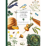 Jardin Faune & Flore à colorier - 40 planches détachables à colorier ou à peindre