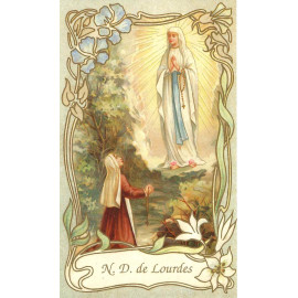 Notre-Dame de Lourdes - Prière de l'abbé Perreyre - 218 I.G 12