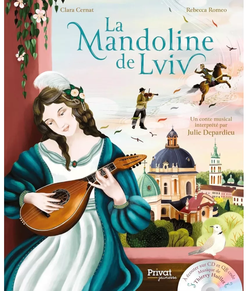Clara Cernat - La mandoline de Lviv - Avec 1 CD audio