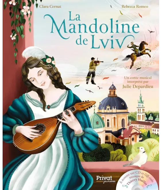 Clara Cernat - La mandoline de Lviv - Avec 1 CD audio