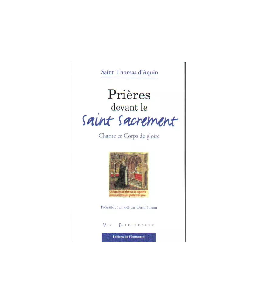 Prières devant le saint Sacrement