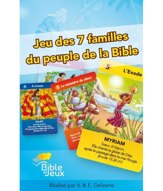 Jeu des 7 familles du peuple de la Bible