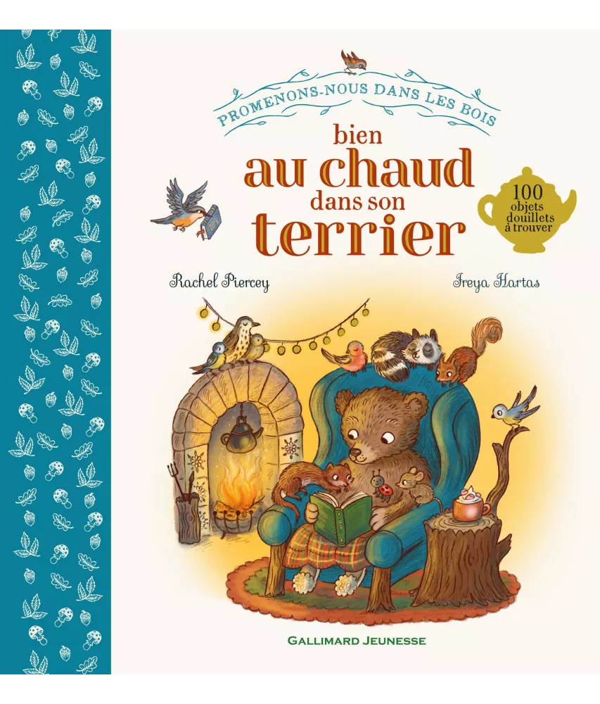 Rachel Piercey - Bien au chaud dans son terrier - 100 objets douillets à trouver