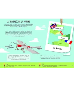 L'avion  en 3D - L'histoire de l'aviation - Livre et maquette
