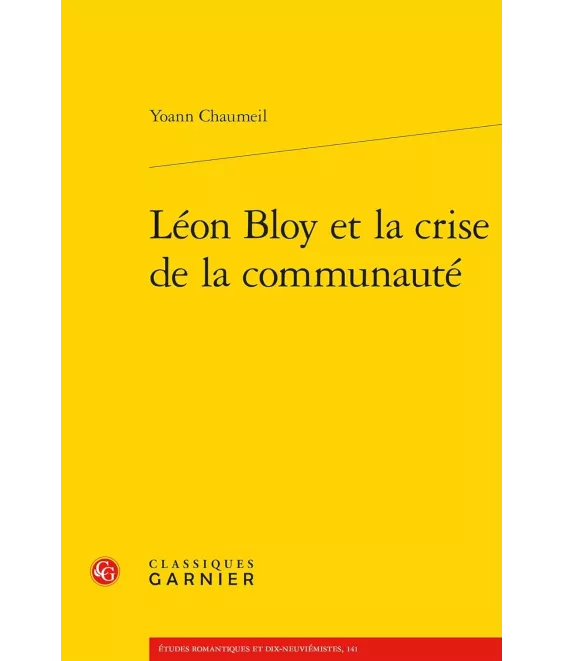 Léon Bloy et la crise de la communauté