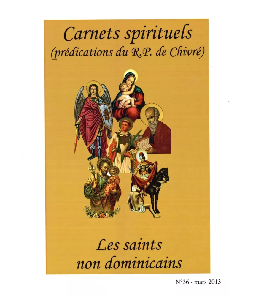 Les saints non dominicains - Carnets spirituels N°36