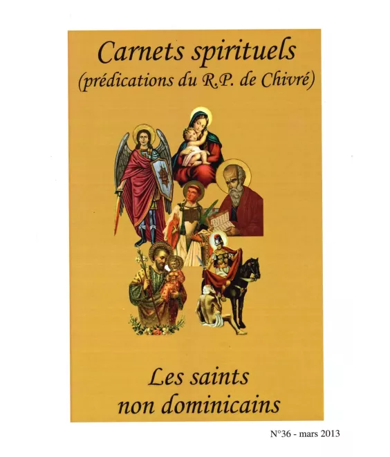 Les saints non dominicains - Carnets spirituels N°36