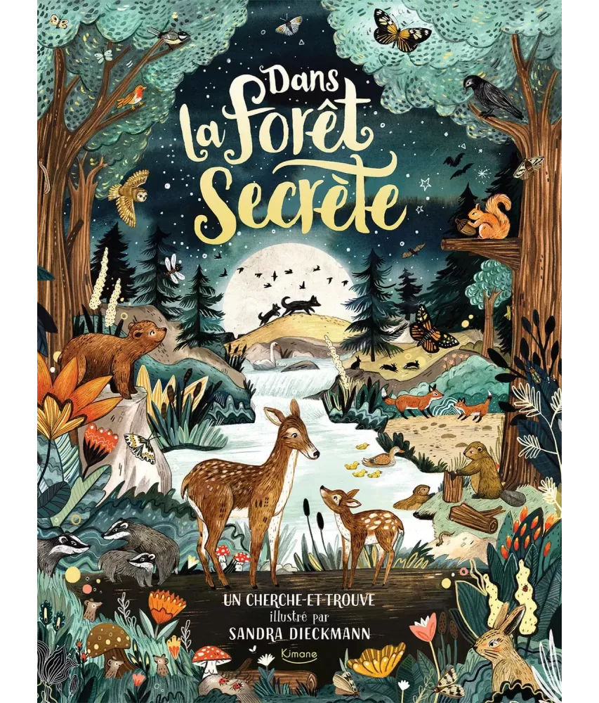 Dans la forêt secrète cherche et trouve