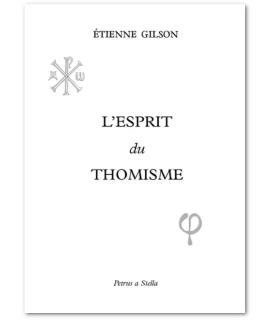L'esprit du thomisme