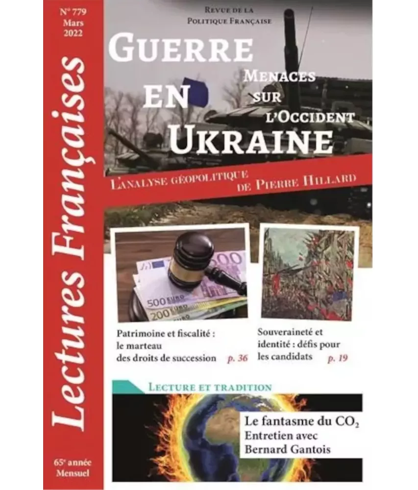 Lectures françaises N°779 mars 2022