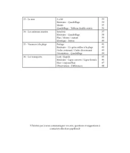 Cahier de notions de bases 3 - Grande Section