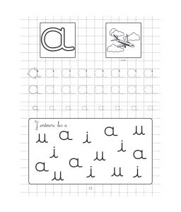 Cahier d'écriture 1 - Grande section