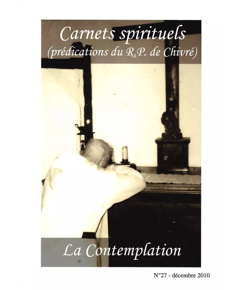 La contemplation - Carnets spirituels N°27