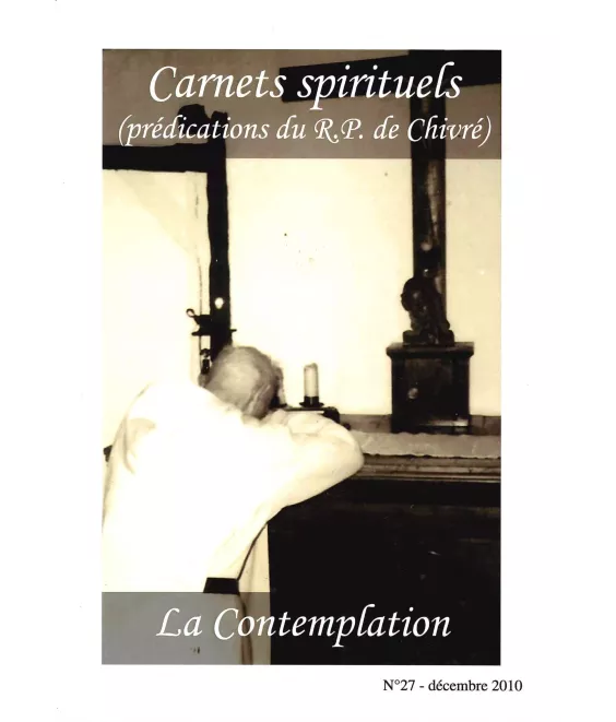 La contemplation - Carnets spirituels N°27