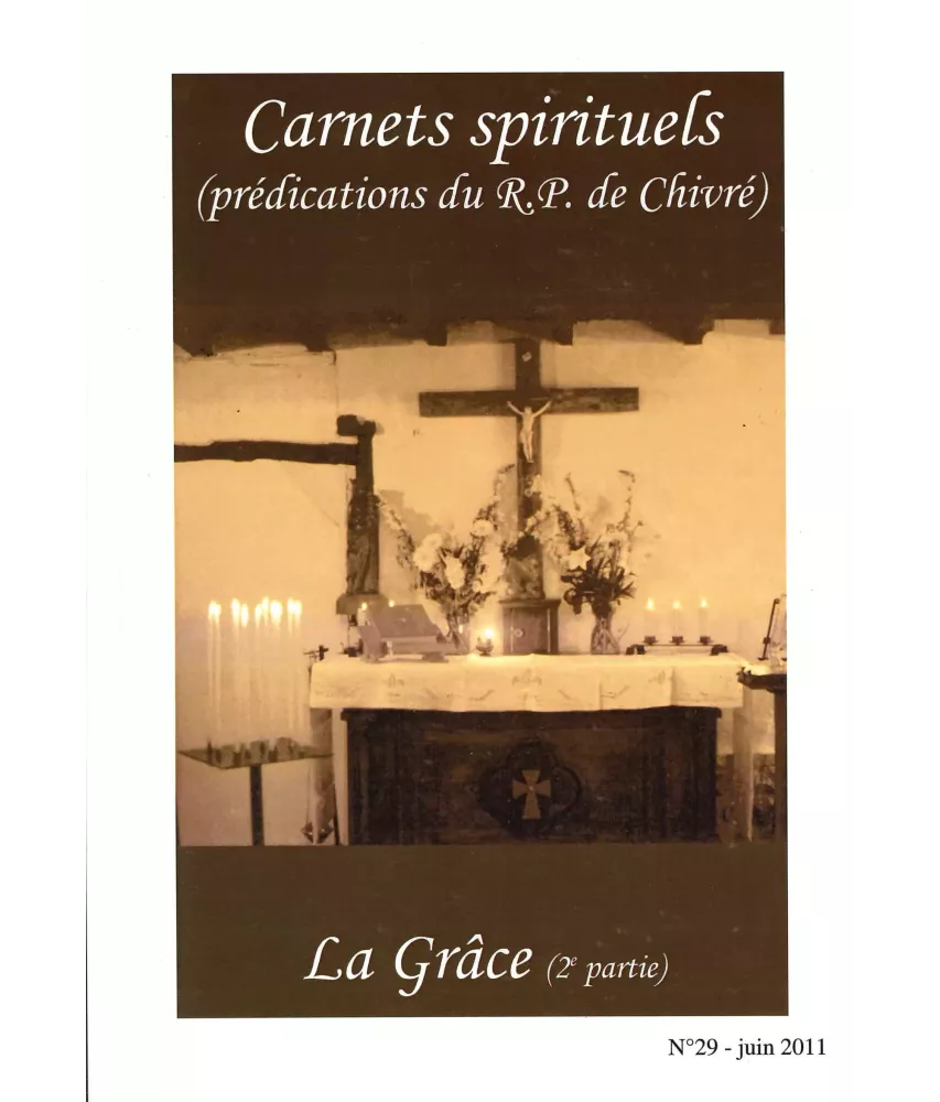 La Grâce (2ème partie) - Carnets spirituels N°29
