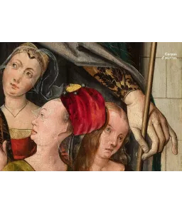 Le Maître à la vue de Sainte-Gudule - Un retable pour les Carmes