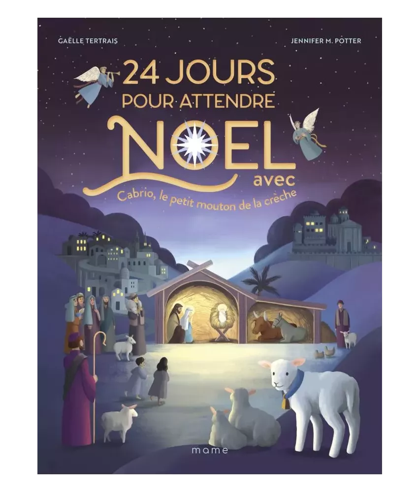24 jours pour attendre Noël avec Cabrio le petit mouton de la crèche