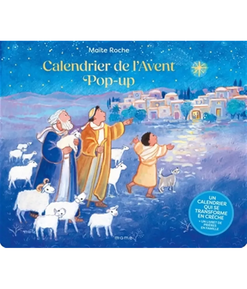 Calendrier de l'Avent Pop-up avec un livret de prières