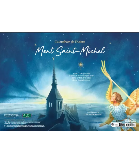 Calendrier de l'Avent - Le Mont Saint-Michel