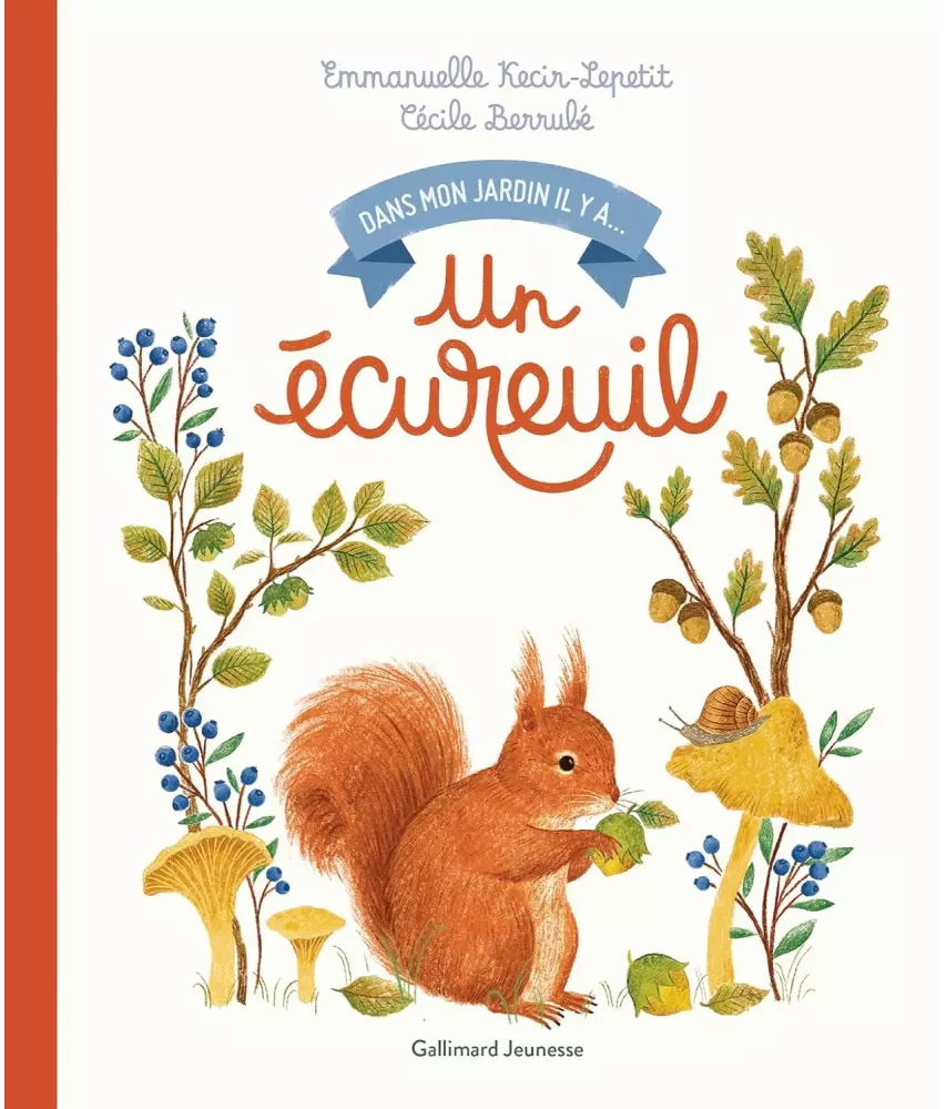 Dans mon jardin il y a un écureuil