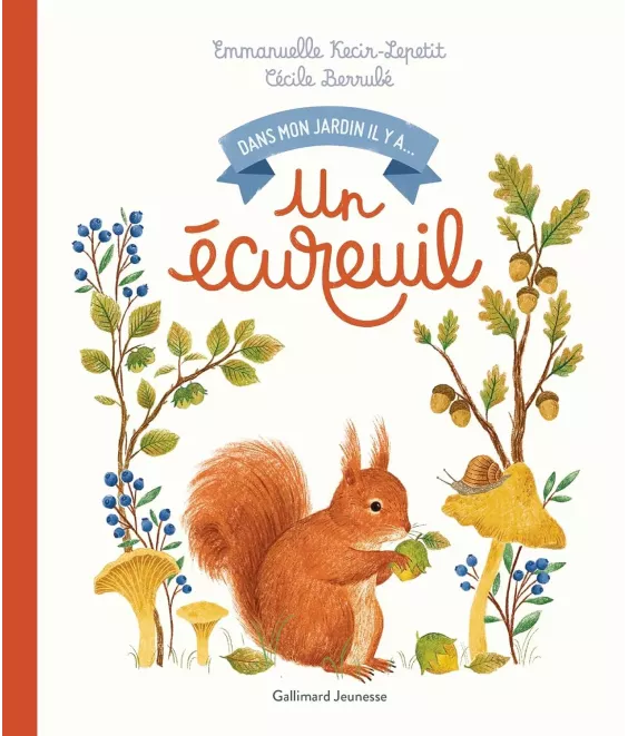 Dans mon jardin il y a un écureuil