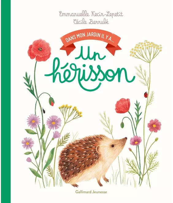 Dans mon jardin il y a un hérisson