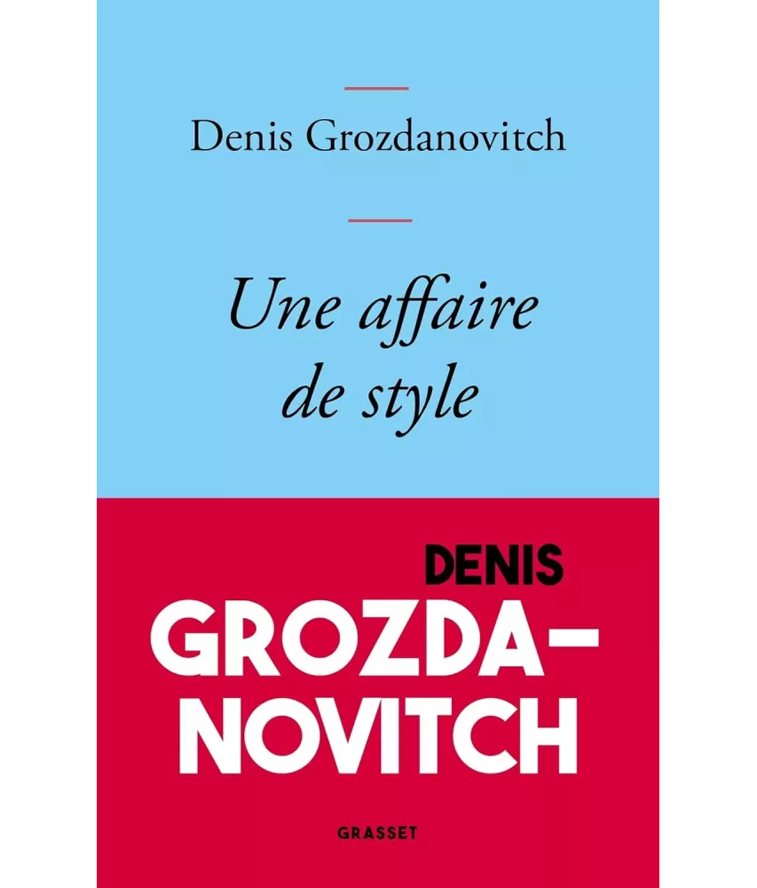 Une affaire de style