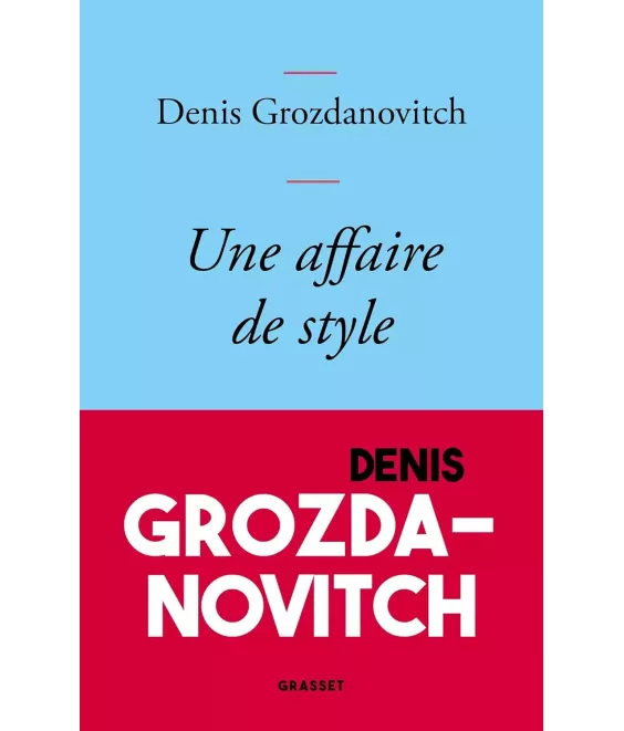 Une affaire de style