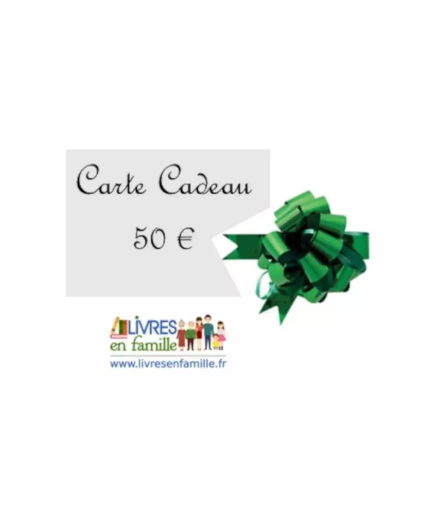 CARTE CADEAU 50€