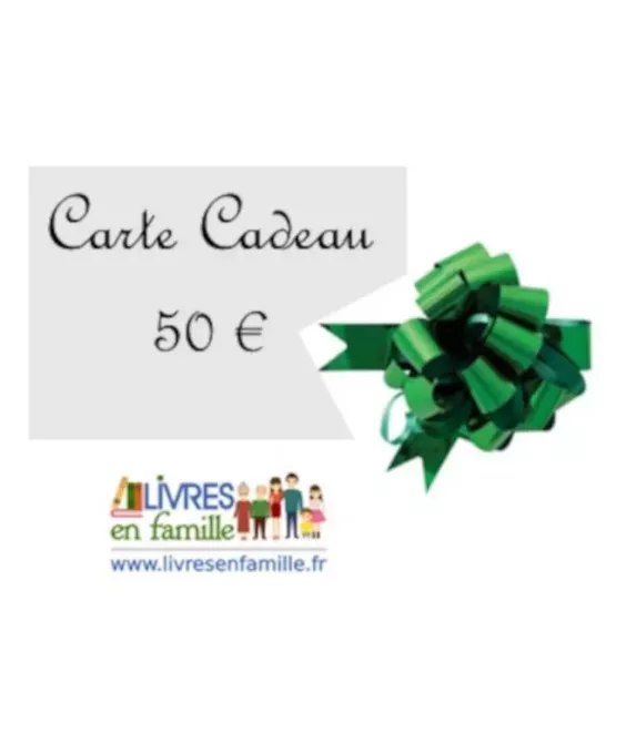 CARTE CADEAU 50€