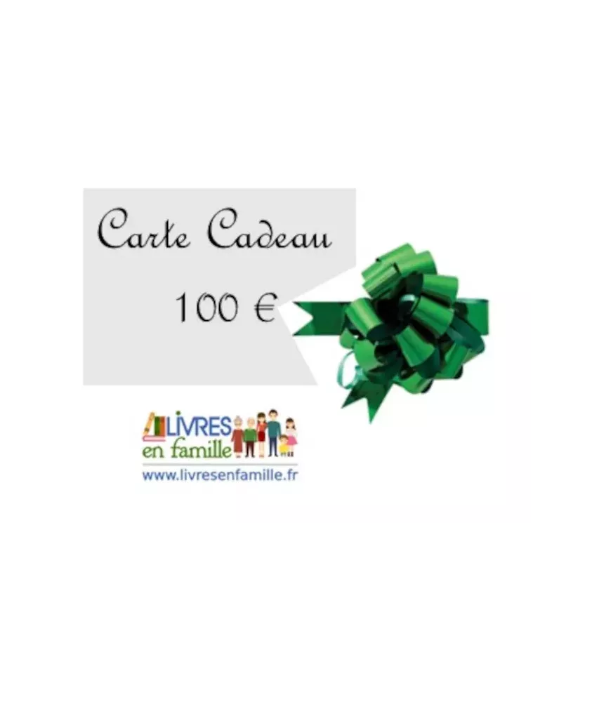 CARTE CADEAU 100 €