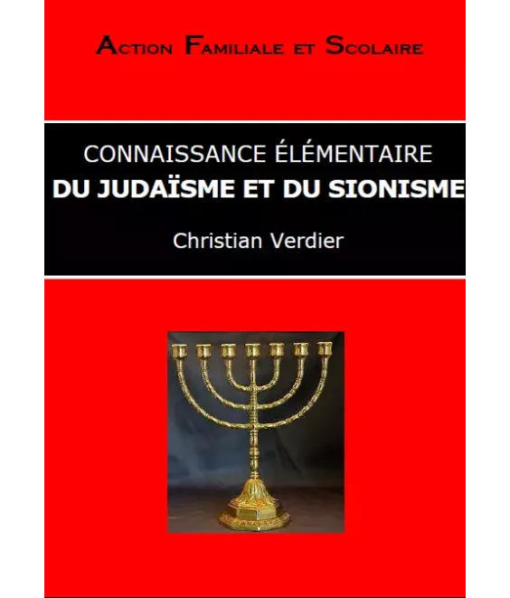 Connaissance élémentaire du judaïsme et du sionisme