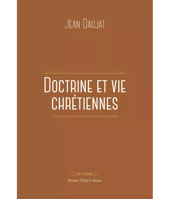 Doctrine et vie chrétiennes
