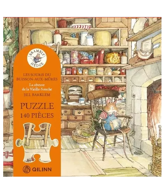 Puzzle - La réserve de la Vieille-Souche - Les Souris du Buisson-Aux-Mûres -