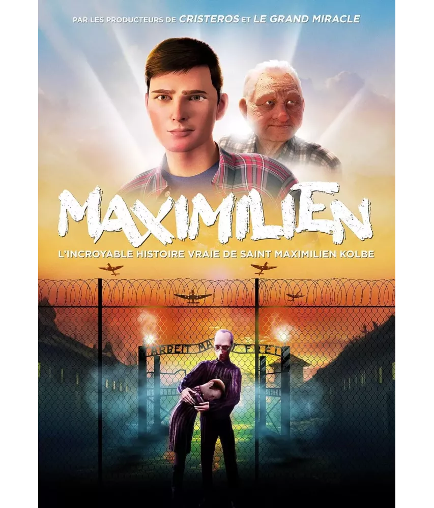 Maximilien l'incroyable histoire vraie de saint Maximilien Kolbe - DVD