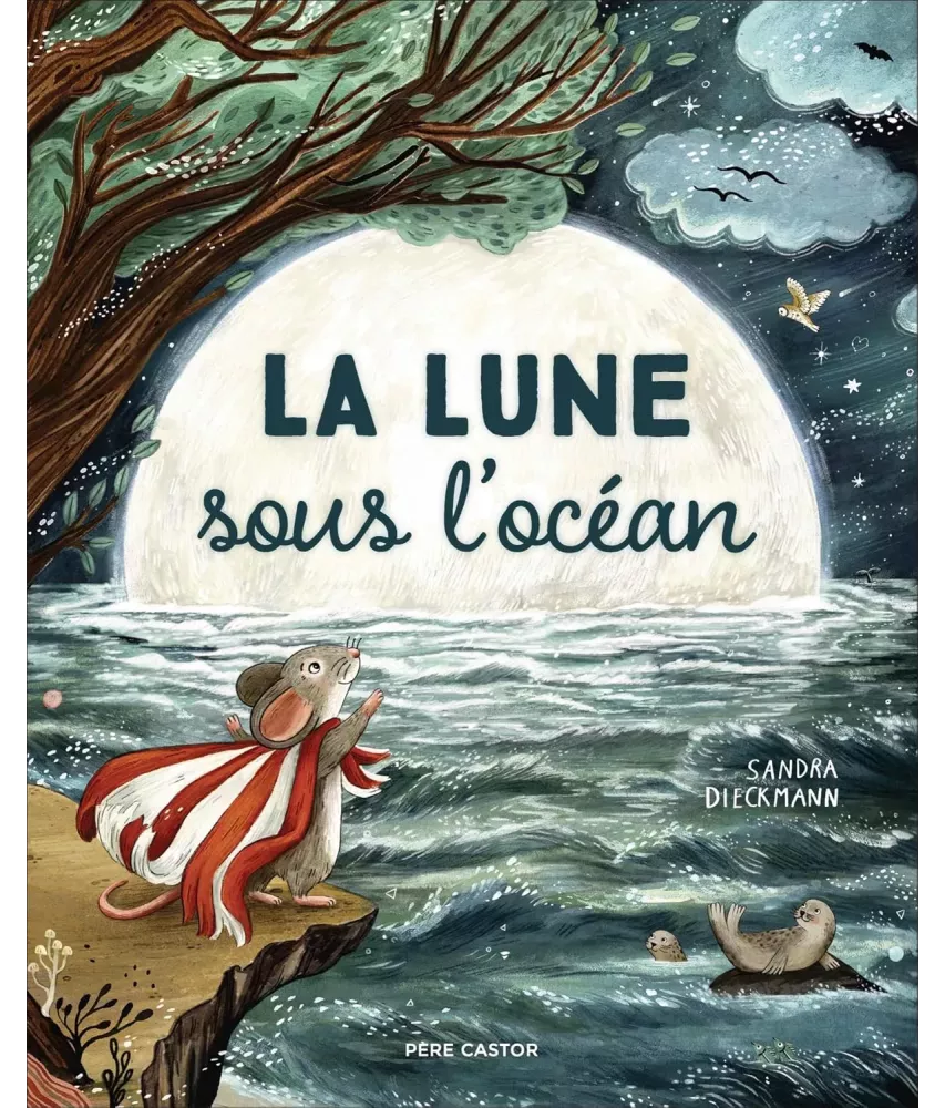 La lune sous l'océan